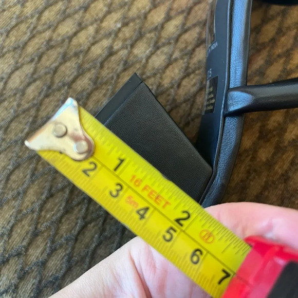 Free People Parker Chain Heel size 7.5 NEW in black womens shoes Y2K 90s - Picture 8 of 9